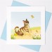 Quilled Tabby Cat Card